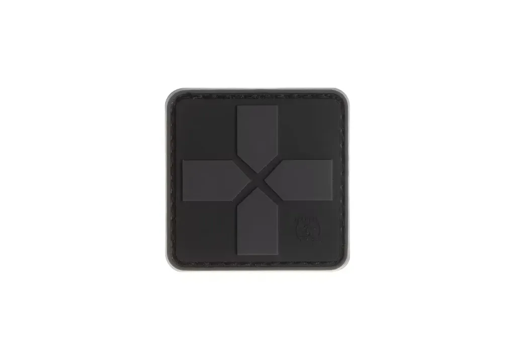 Red Cross Rubber Patch 40mm (BlackOps)