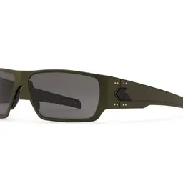 [GZ-08-202] Specter MILSPEC Ballistic Sunglasses  OD Green Cerakote (Smoke w/ Anti-Fog)