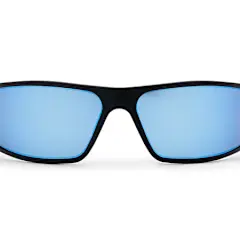 Magnum OPz (Optimized Polarized) Glasses Black Cerakote w/ Silver Logo (Blue Mirror OPz)
