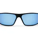 Magnum OPz (Optimized Polarized) Glasses Black Cerakote w/ Silver Logo Gatorz(Blue Mirror OPz)