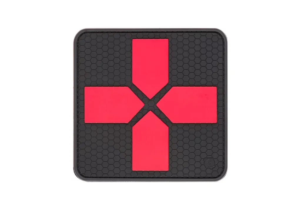 Big RedCross Medic Patch, 100mm (BlackMedic)