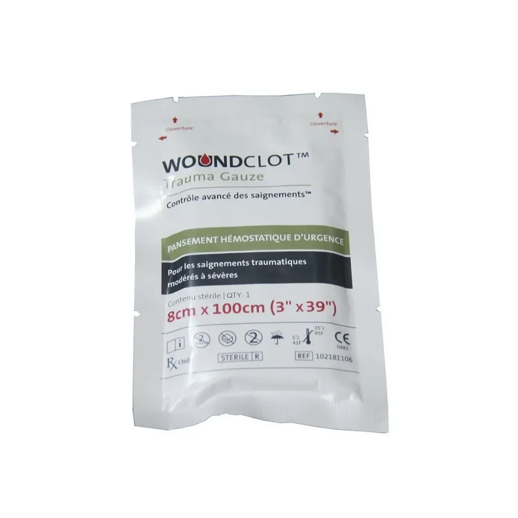 Hemostatic Gauze 8X100 cm