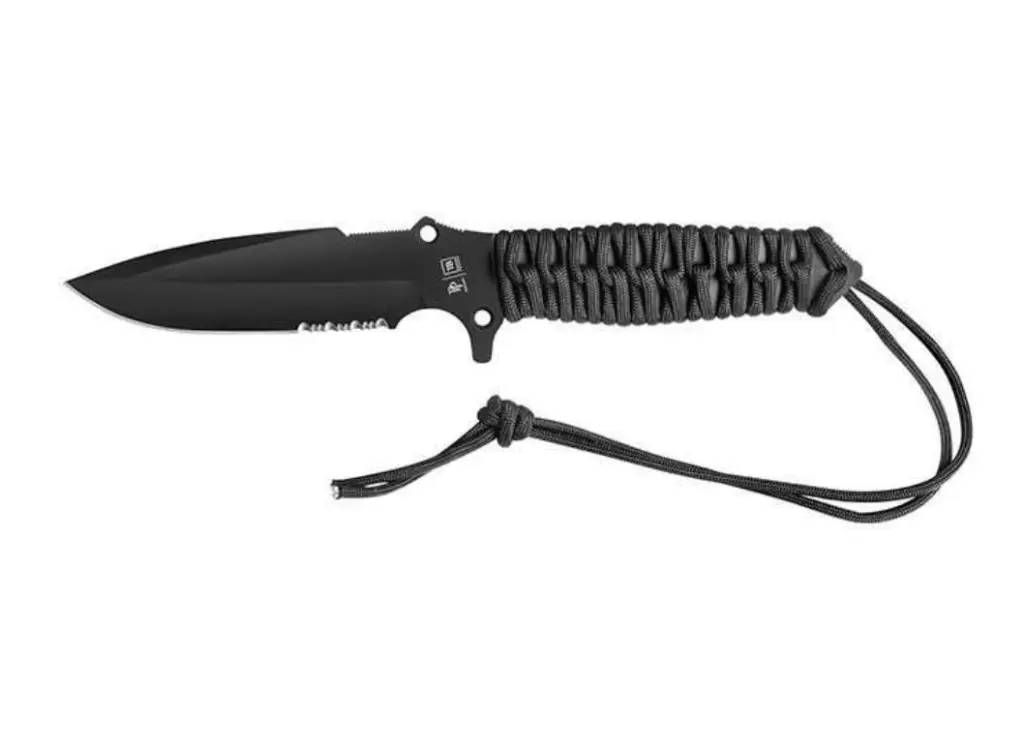 Maraudeur Paracord 550 Serration + Etui Kydex (Black)