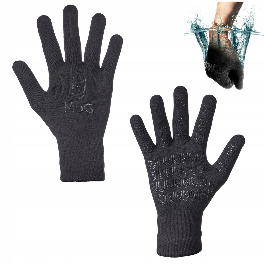 Wind + Waterproof Merino Shelter Gloves (Black) (S (7/8))