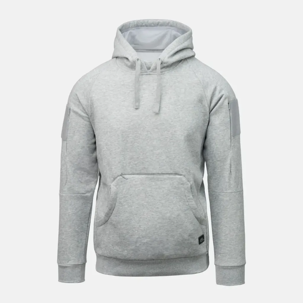 Urban Tactical Hoodie Lite Kangaroo (Light Grey Melange) - Helikon-Tex