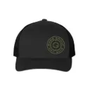 GBRS Group Instructor Trucker Hat (Black w/OD Green Logo)