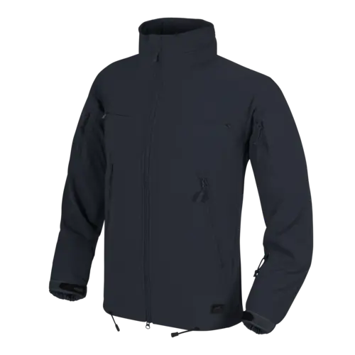 COUGAR QSA™ + HID™ Jacket® - Soft Shell Windblocker (Navy Blue) Helikon-Tex