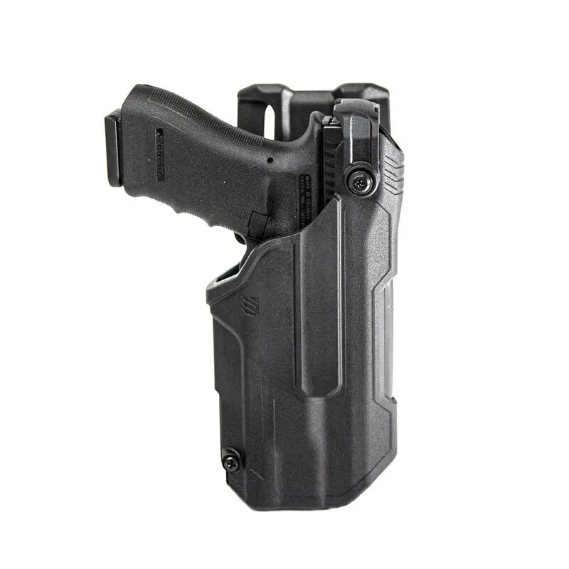 T-Series L3D Light Bearing Duty Holster for Glock 17/19 w/TLR1/2 (Black) Blackhawk