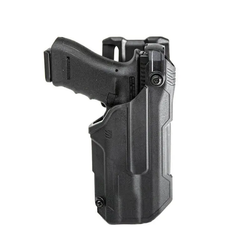 T-Series L3D Light Bearing Duty Holster for Glock 21, S&W M&P 9, HK VP9 w/ TLR1/2  (Black) Blackhawk