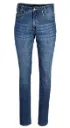 HAYES WOMENS HIGH RISE Straight Jeans MEDIUM WASH