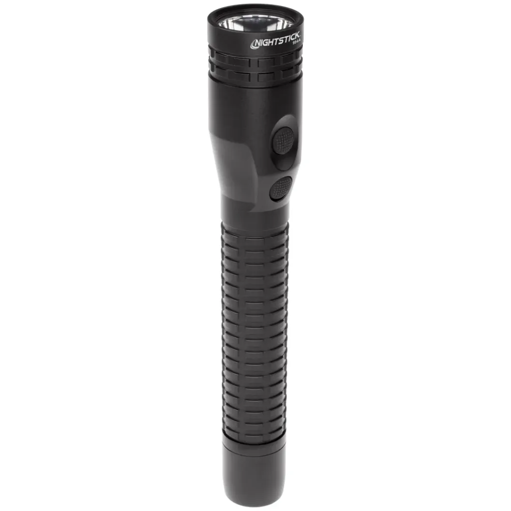 [NSR-9944XL] NSR-9944XL Metal Duty - Size Dual-light rechargeable flashlight (Black) Nightstick