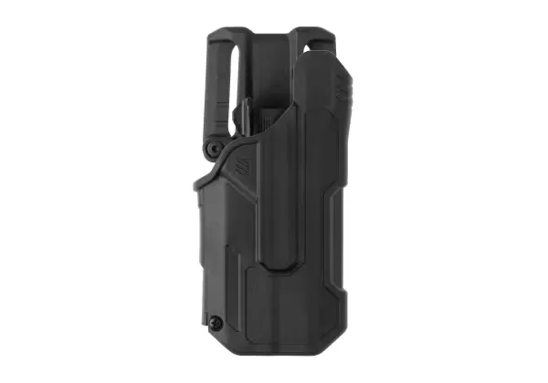 [44N300BKL] T-Series Level 2 Light-Bearing Duty Holster G17/19/45 w/TLR-7/8 (Gaucher)