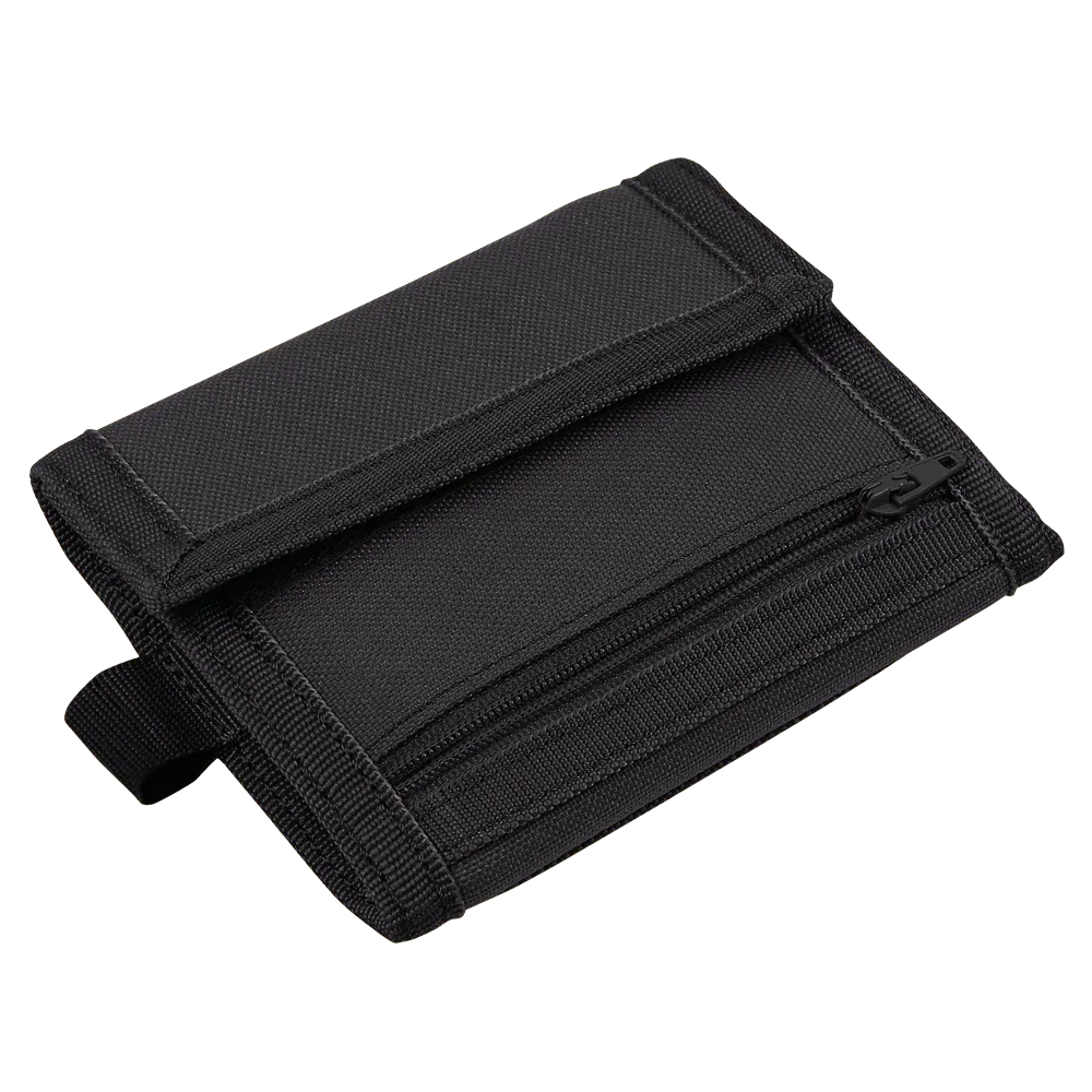 Vault Tri-Fold Wallet (Black)