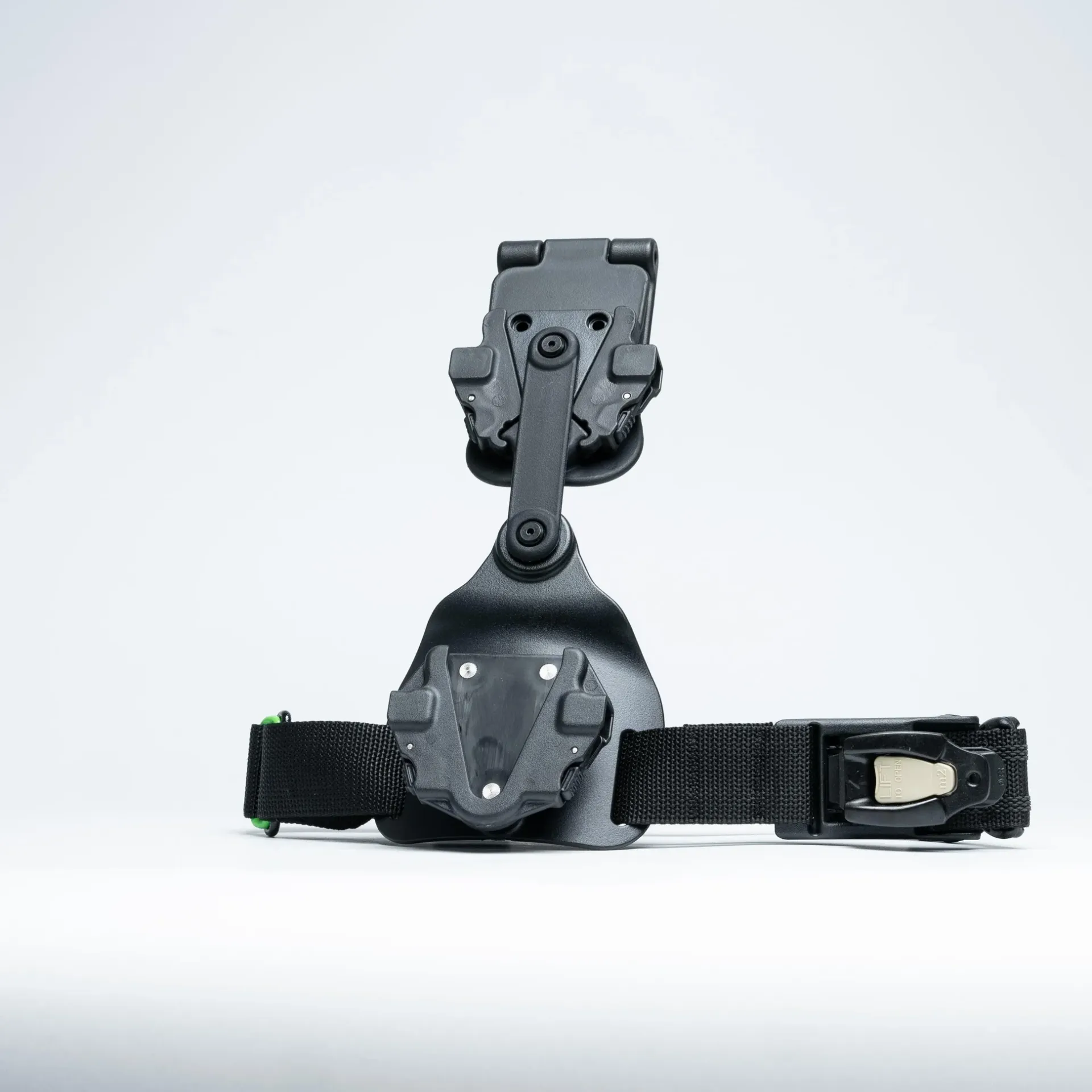 [RFX-SD-BK-LBS-T-LK-B] Rapid Force Swivel Drop Leg w/TAQ-Strap