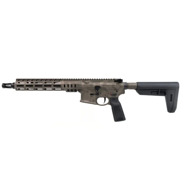 [MK1-CAR-556-115CL-SBR-CK] SOLGW MK1 CAR SBR (NFA) - 11.5" 5.56 P3 CL Barrel - 10.75" MK1 Cable Management Rail - Cerakote Mk1 Camo