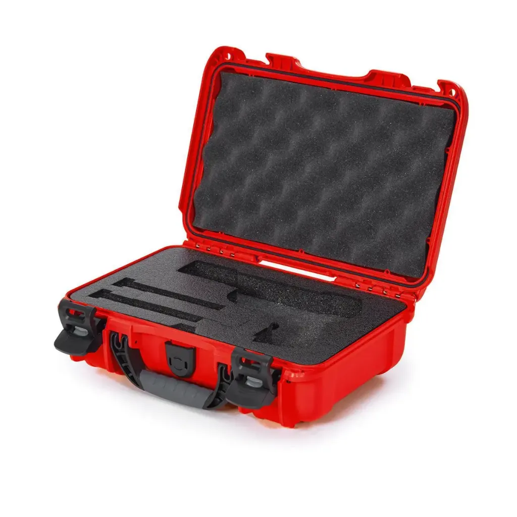 [909S-080RD-0K0-17341] Nanuk 909 Case w/classic gun - Red