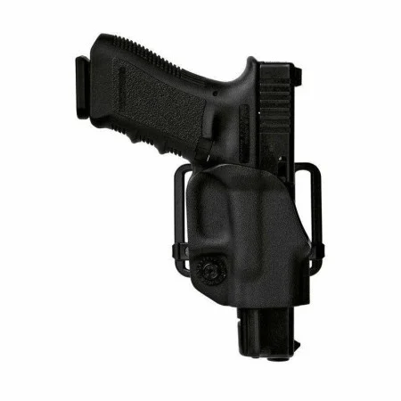 Polymer Belt Holster with Double Belt Loop HK P2000 USP Compact 9/.40 (Black) Vega Holster
