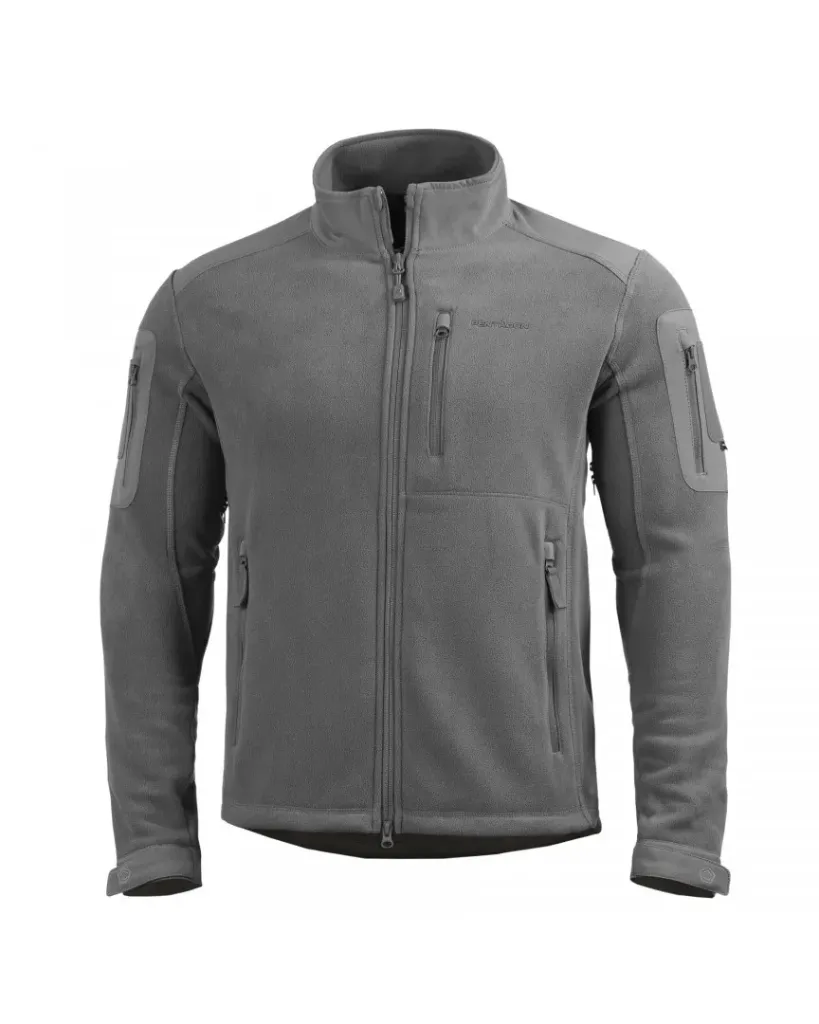 Perseus Fleece Jacket (Wolf Grey) (5XL)