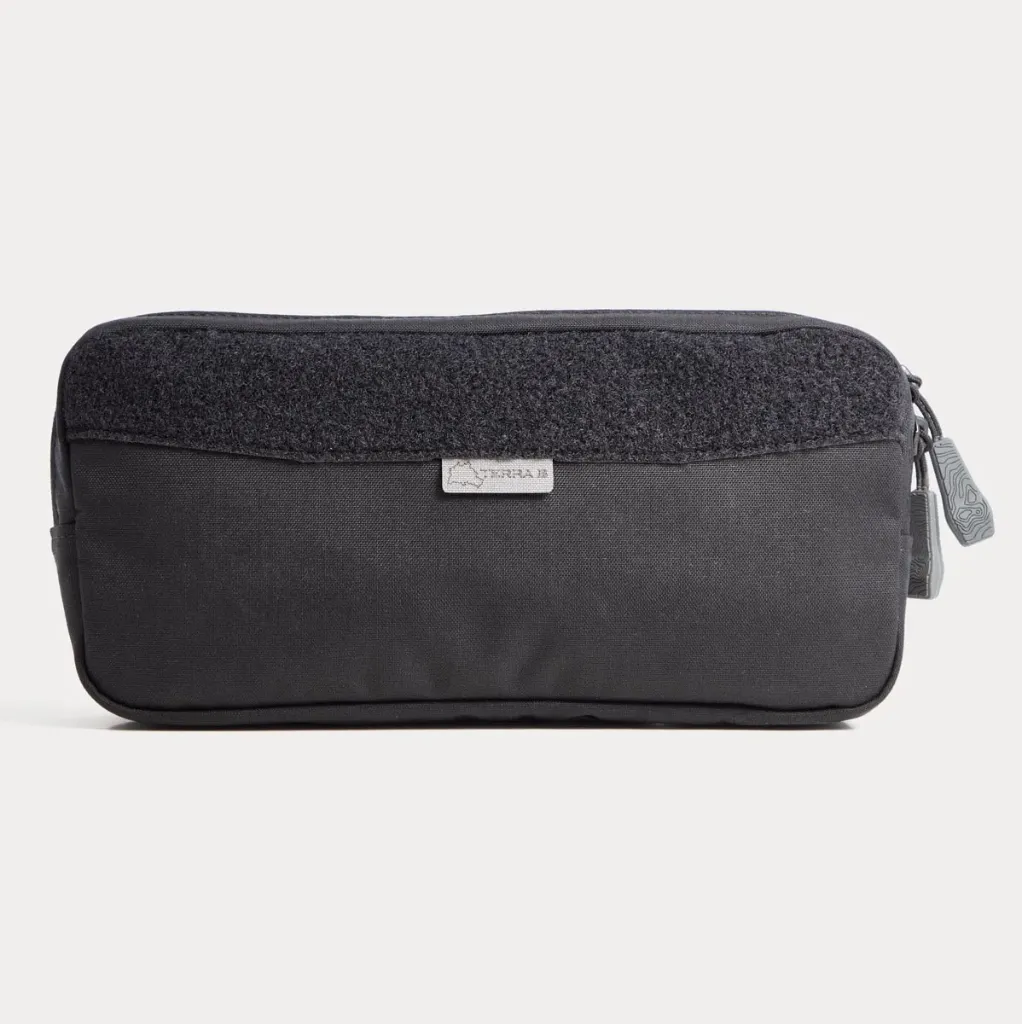 [UP-L-H-BL] Utility Pouch Large Horizontal (Black) Terra B