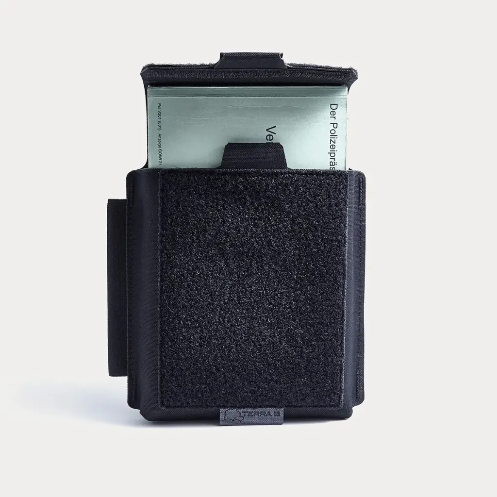 Note Pouch Vertical MOLLE System(Black) Terra B