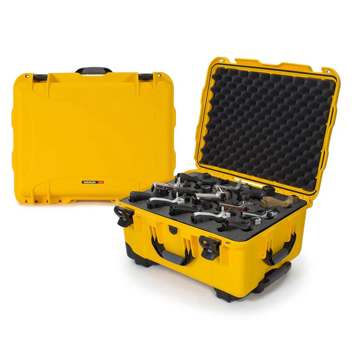 [950S-080YL-0A0-17085] NANUK 950 15 UP Gun Case (Yellow)