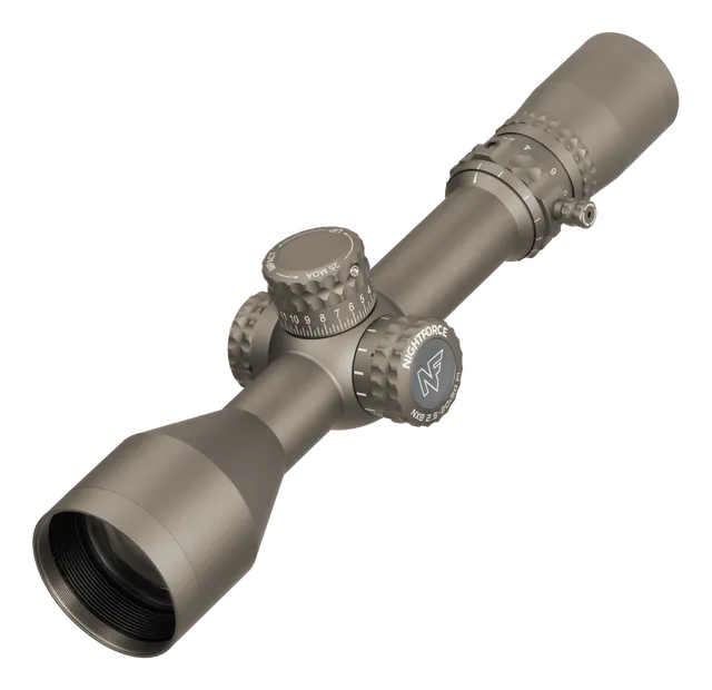 NX8 - 2.5-20x50mm F1 - MIL-XT (FDE) NightForce
