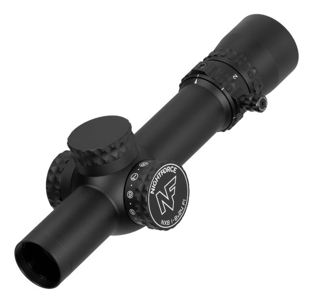 NX8 1-8X24mm F1 Capped E/W .2 Mil-Radian - PTL - FC-DMX (Black) Nightforce
