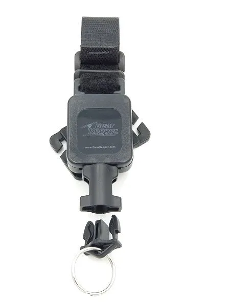 Gear Keeper Handcuff Key Retractor on MOLLE RT4-5174/QC2 (Black)