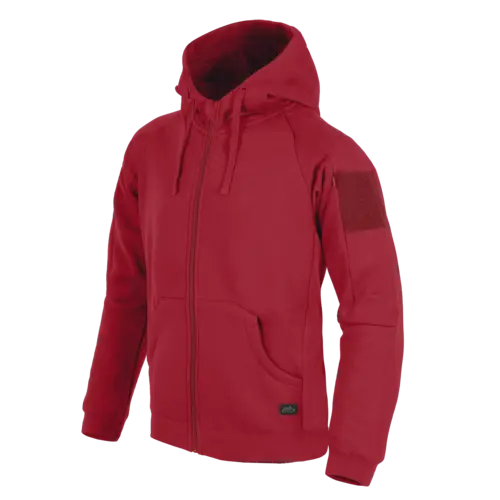 Urban Tactical Hoodie Lite FullZip (Red)
