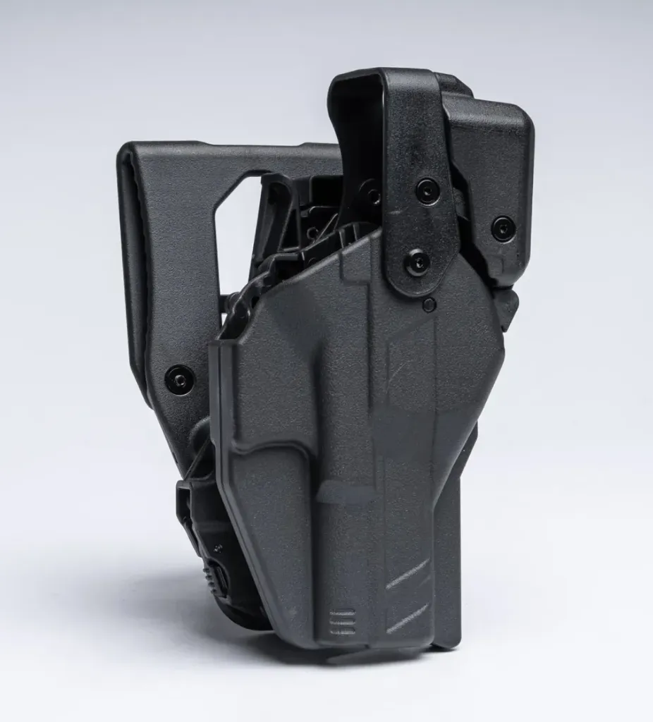 [R3-M-0880-BK-LH-L0-A0-B] Rapid Force Level III Duty Holster for S&W M&P9 1.0 4.25'' - Mid-Ride - No Light (Linkerhand)