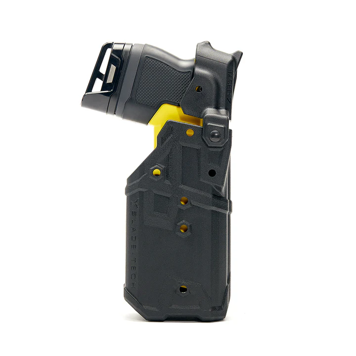 Duty Holster Level II for Taser 7 on 360 Insert Disk (Black) Bladetech (Gaucher)