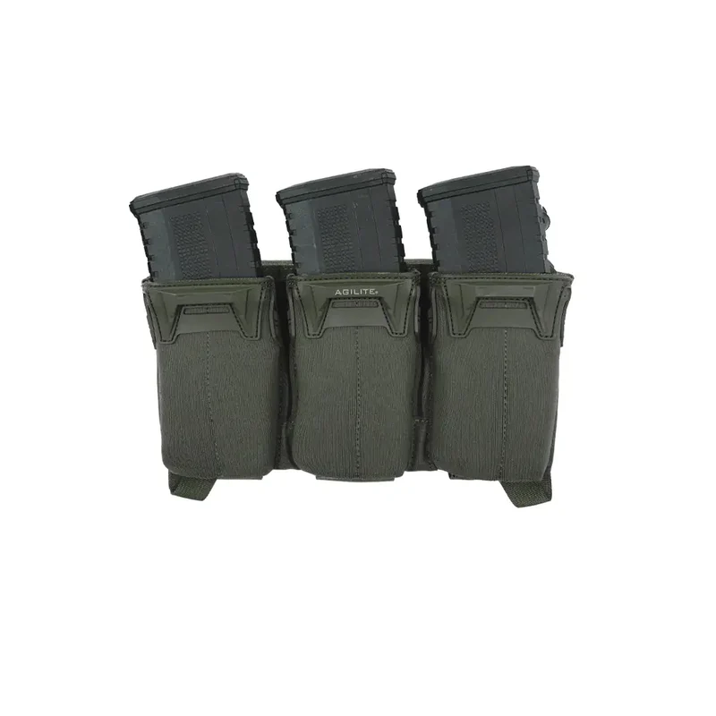 Pincer Placard Multi-Caliber Triple Mag Pouch (Ranger Green) Agilite