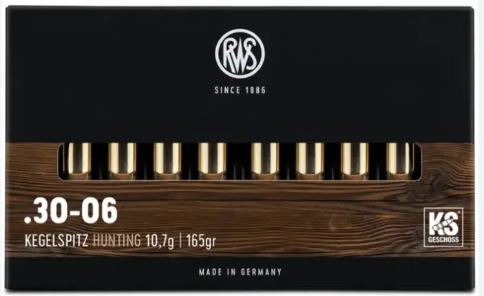 RWS 30-06 165grains 10.7g KS Hunting 20 pcs
