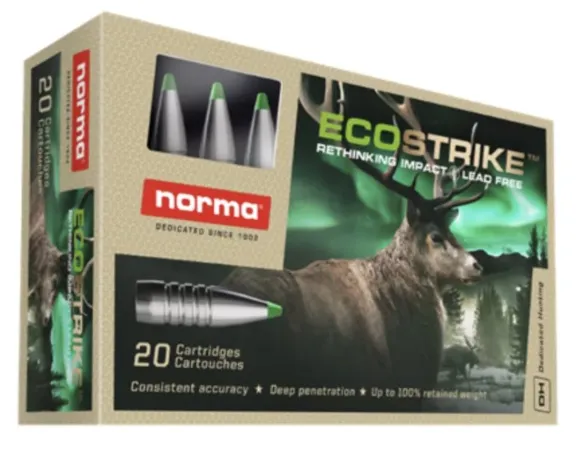 Norma 30-06 Spring165grains 10.7g Eco strike  20 pcs