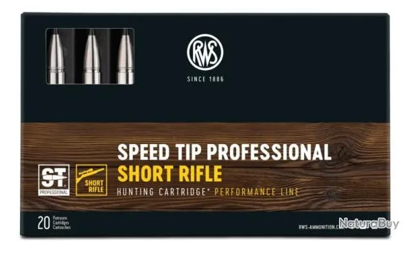 RWS 30-06 165grains 10.7g Speed Tip Pro short rifle 20 pcs