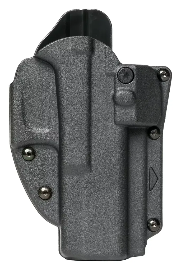 [R2-B-0057-BK-LH-L0-A0] Rapid Force Level II Duty Holster for Glock 19 - No Light - Locking Belt Slide (Black) Alien Gear (Gaucher)