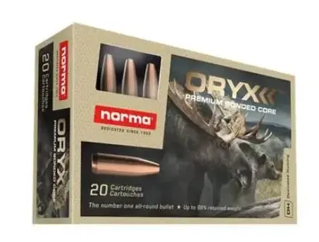 Norma 30-06 Spring 180grains 11.7g Oryx   20 pcs