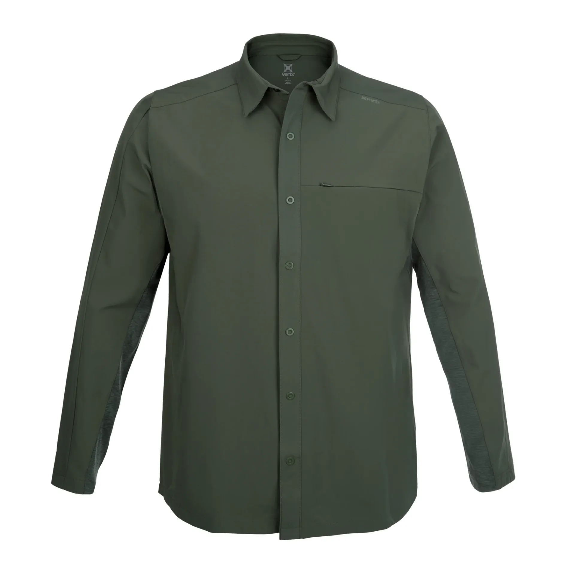 [VTX1534 OD] Vertx Expedition Men's Long Sleeve Shirt (Small)