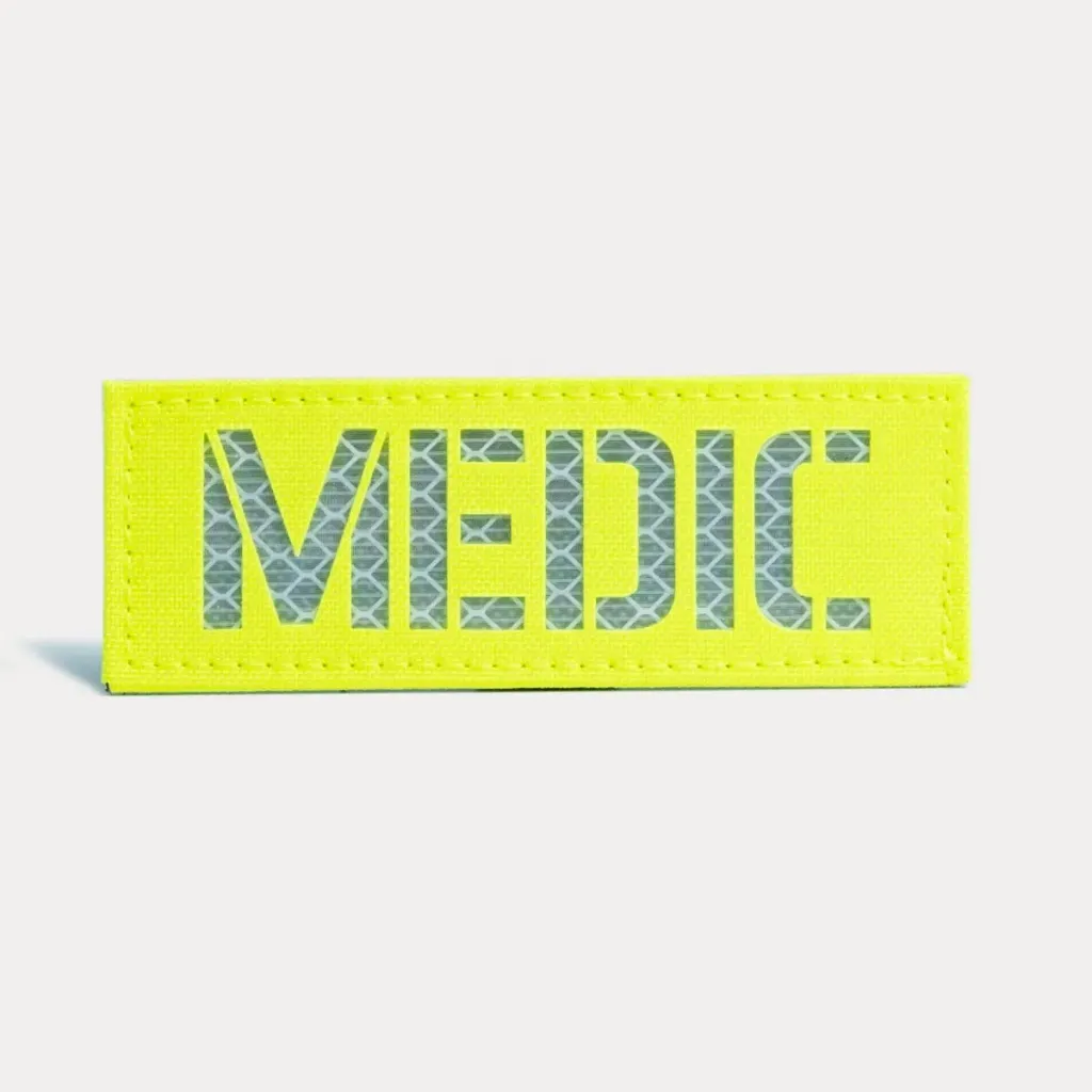 [MedP-NY-S] MEDIC Patch Small Terra B (Neon Yellow)