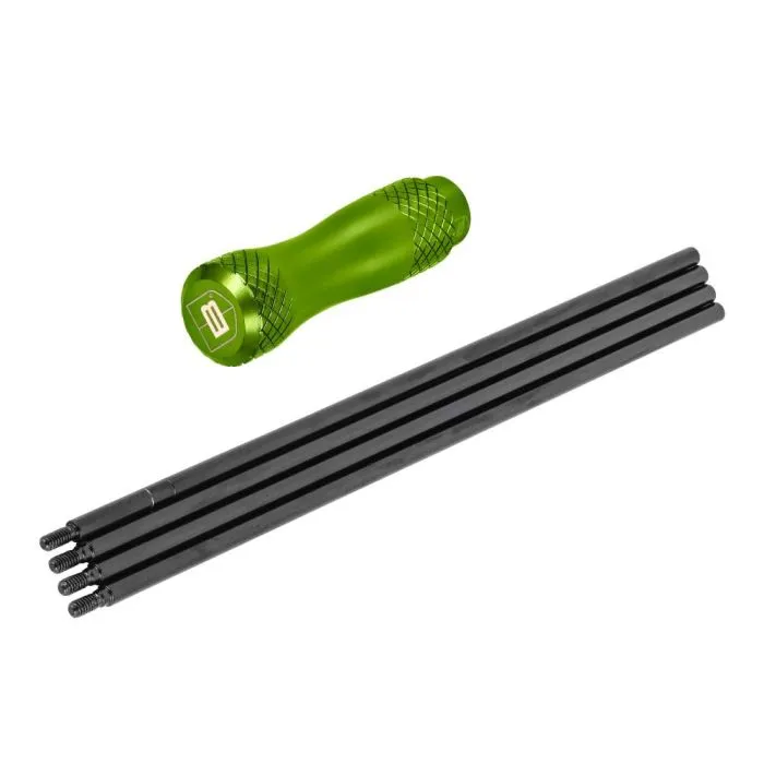 [BT-CR40] Breakthrough Clean Technologies 4-Piece Cleaning Rod w/ Aluminum Handle, 40”L