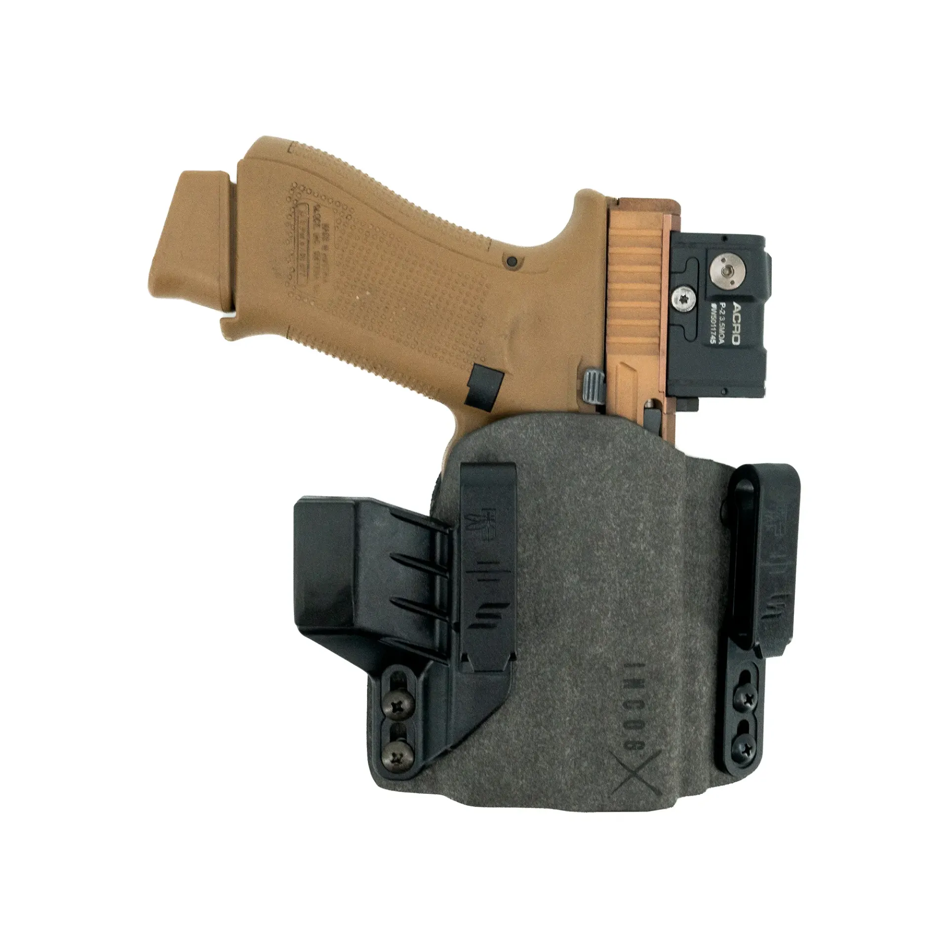 Incog X Holster for Glock G17/19 Compact Light (Grey) - Haley Strategic/Safariland