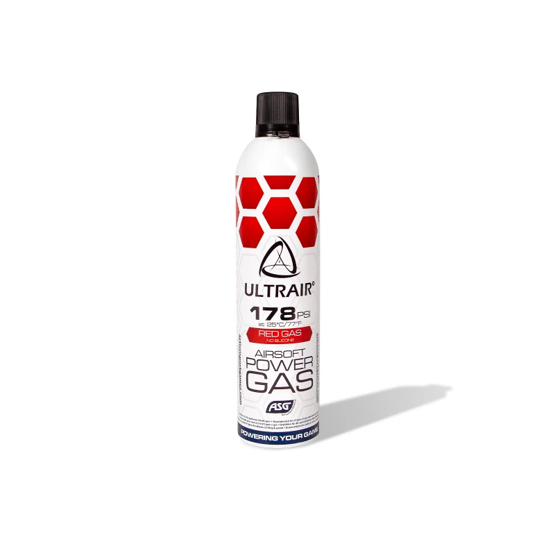 [UAIR-RED-1] ASG ULTRAIR Red Power Gas (178 PSI) - 570 ml